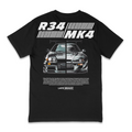 R34 MK4 Drivers Collective T-Shirt - QHA UK