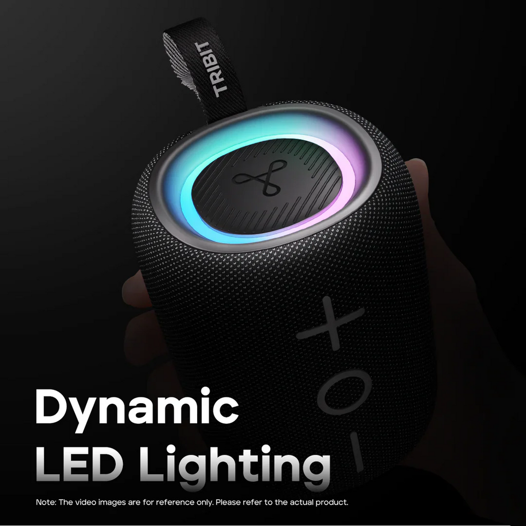 Tribit StormBox Mini Portable Bluetooth Speaker, 12H Playtime, IPX7 Waterproof