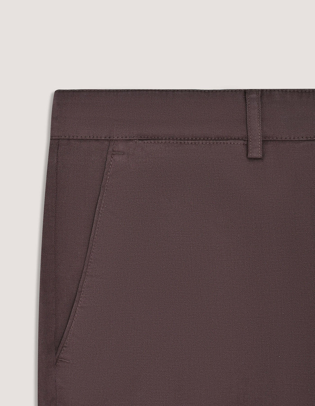 Comfort Fit Chocolate Denim Shorts