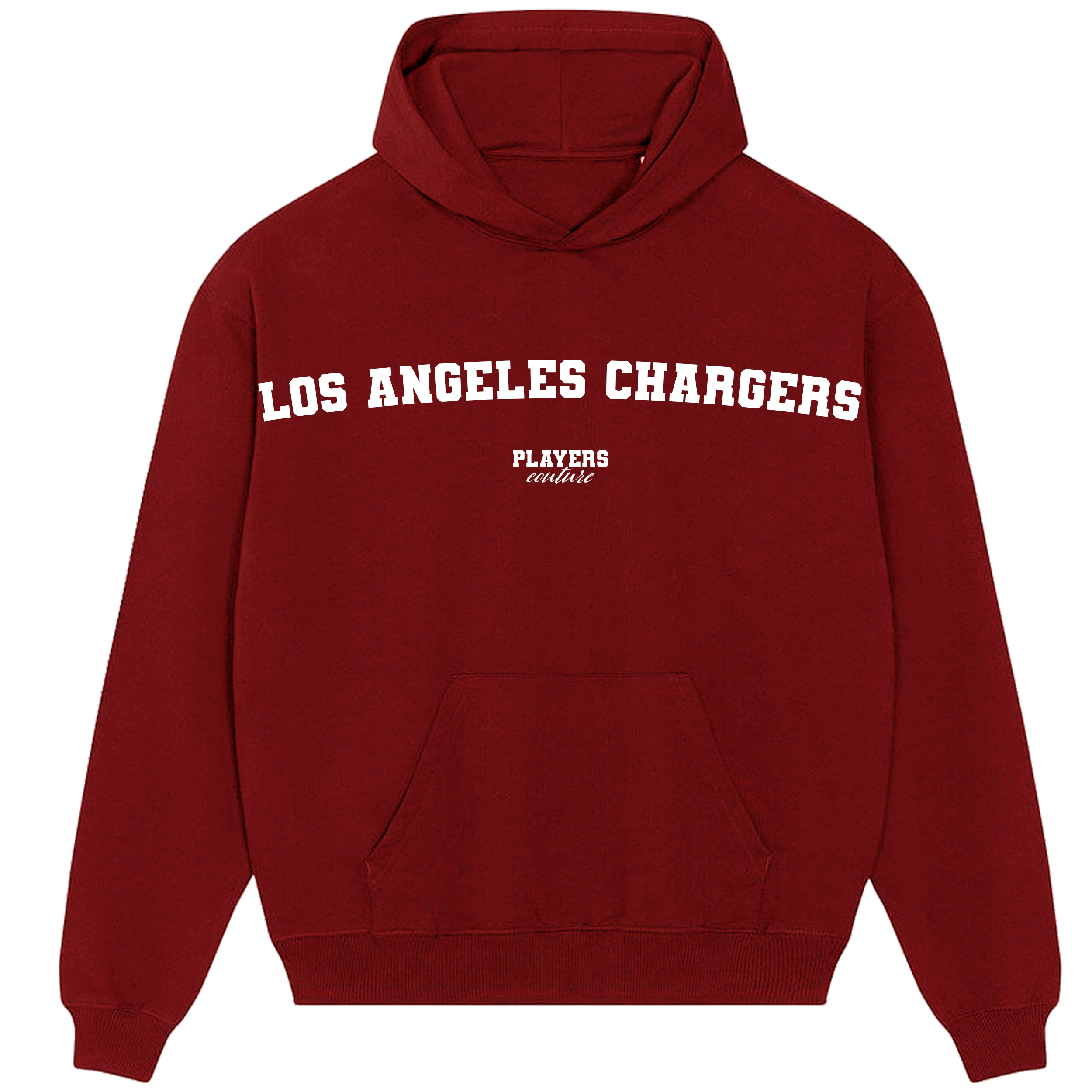 Los Angeles Chargers Players Couture Men's Casual Hoodie