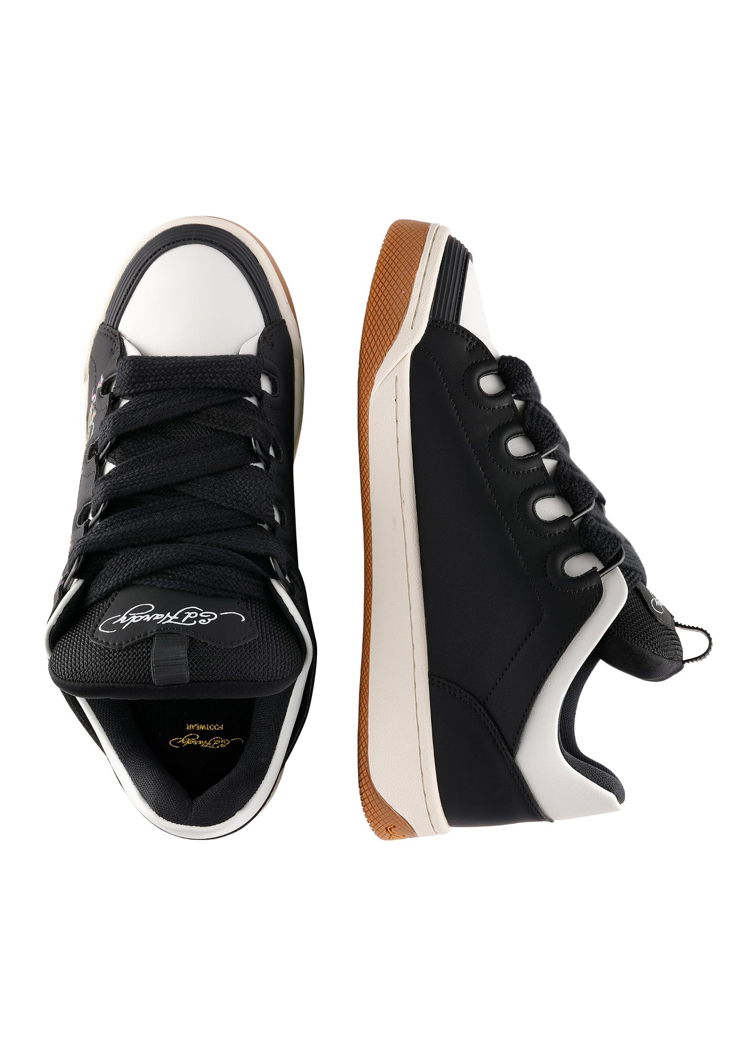 Mens Hardflip Low - Dragons - Black/White