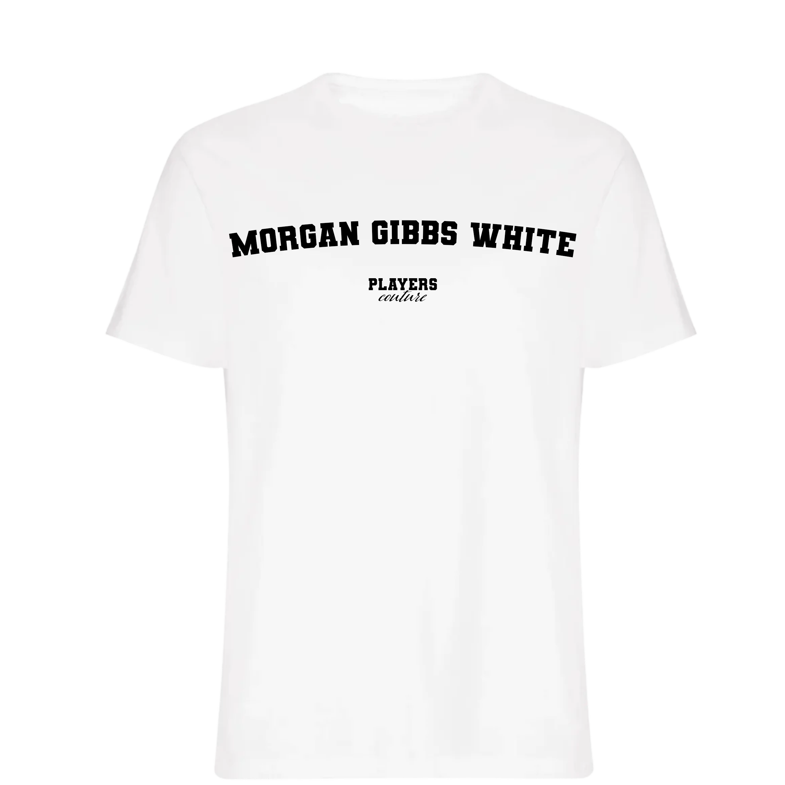 Morgan Gibbs White Players Couture Mens T-Shirt