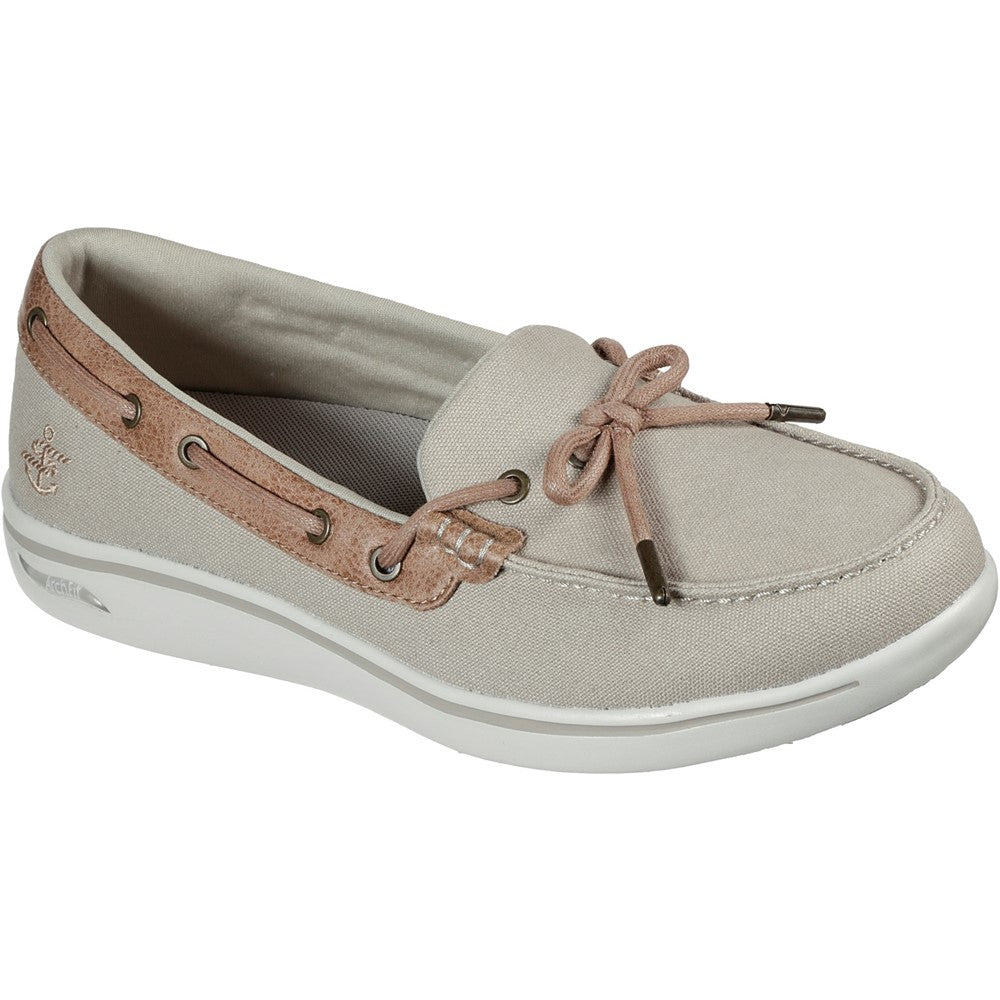 Skechers (GAR136600) Ladies Summer Arch Fit Uplift Shoreline Shoes in UK 3 to 8