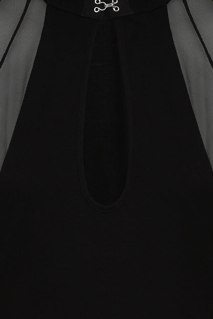 Necessary Evil Vespertilio Long Sleeve Bat Wings Effect Batwing Top - Size 8 Left Only!