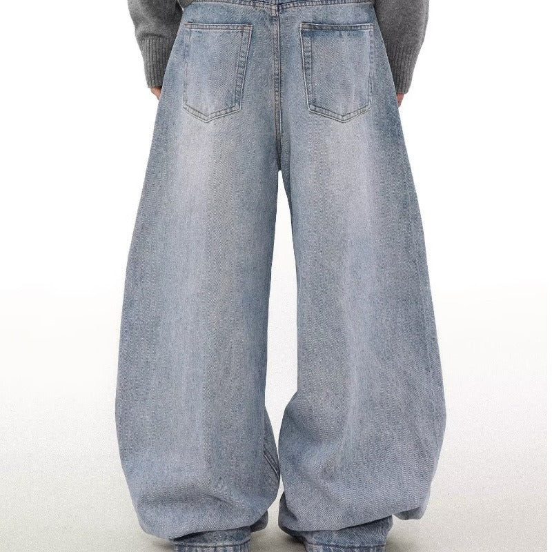 Men's Retro Straight Jeans