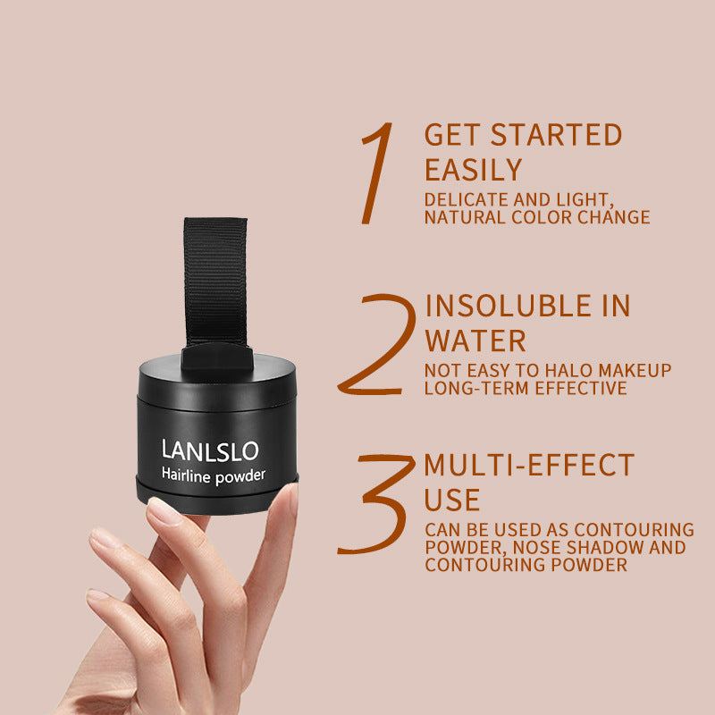 Hairline Powder Mud Hair Replacement Headline Powder Waterproof Shadow Shading Powder