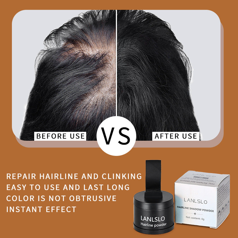 Hairline Powder Mud Hair Replacement Headline Powder Waterproof Shadow Shading Powder