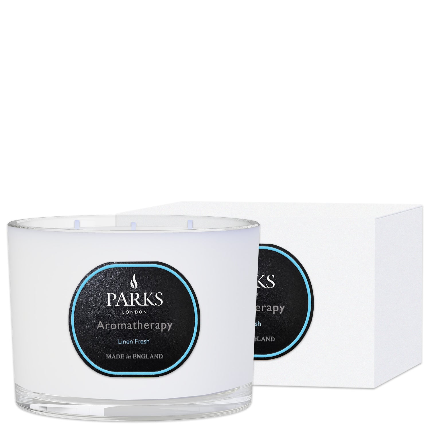 LINEN FRESH 350G 3 WICK CANDLE