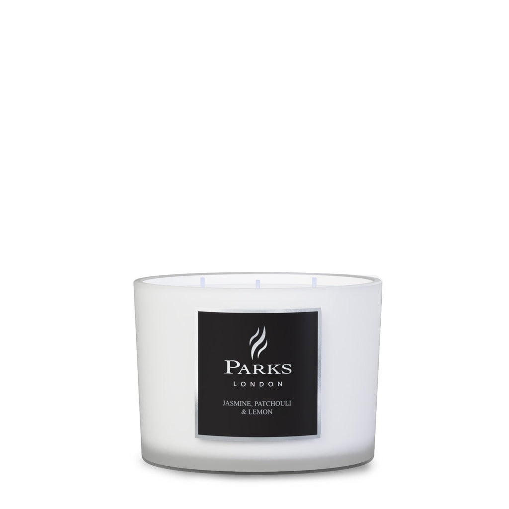 Parks Limited Edition 3 Wick Jasmine, Rose, Patchouli & Lemon Candle