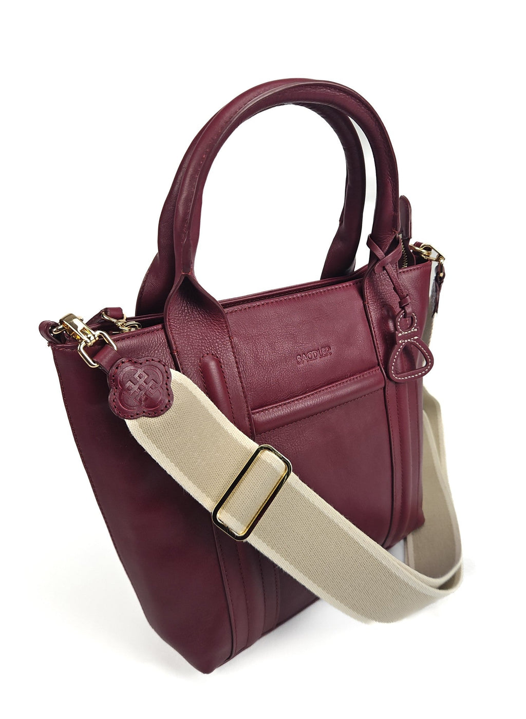 "Patricia" Leather Handbag for Women by Saddler – Stylish, Versatile & Practical Design