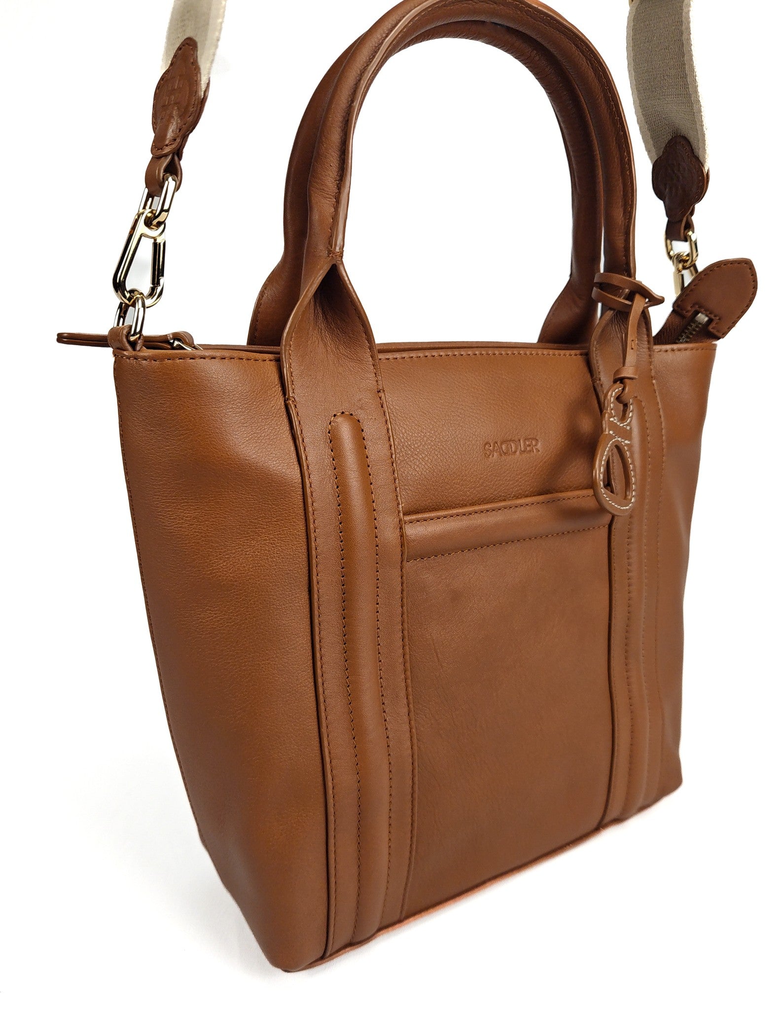 "Patricia" Leather Handbag for Women by Saddler – Stylish, Versatile & Practical Design