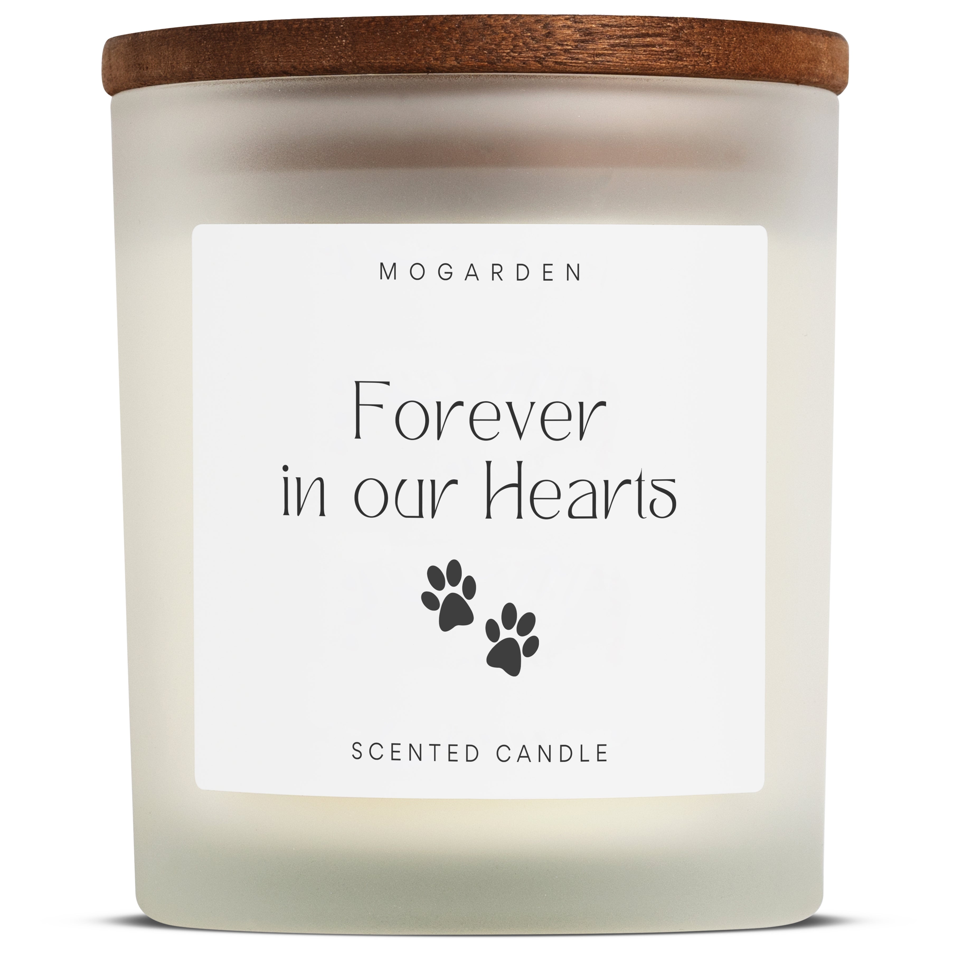 Dog Memorial Gifts Candle, Pet Memorial Gifts, Sympathy Gift, Luxury Vanilla Candle 220g