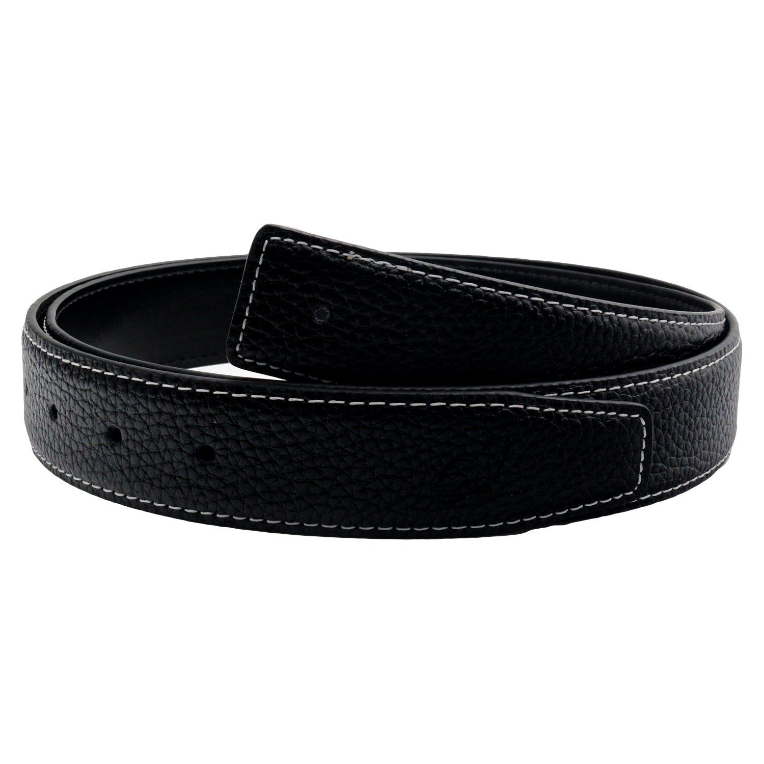 QHA Mens Leather Belts Genuine Replacement Belt Strap for H Buckle 32mm Wide Q03