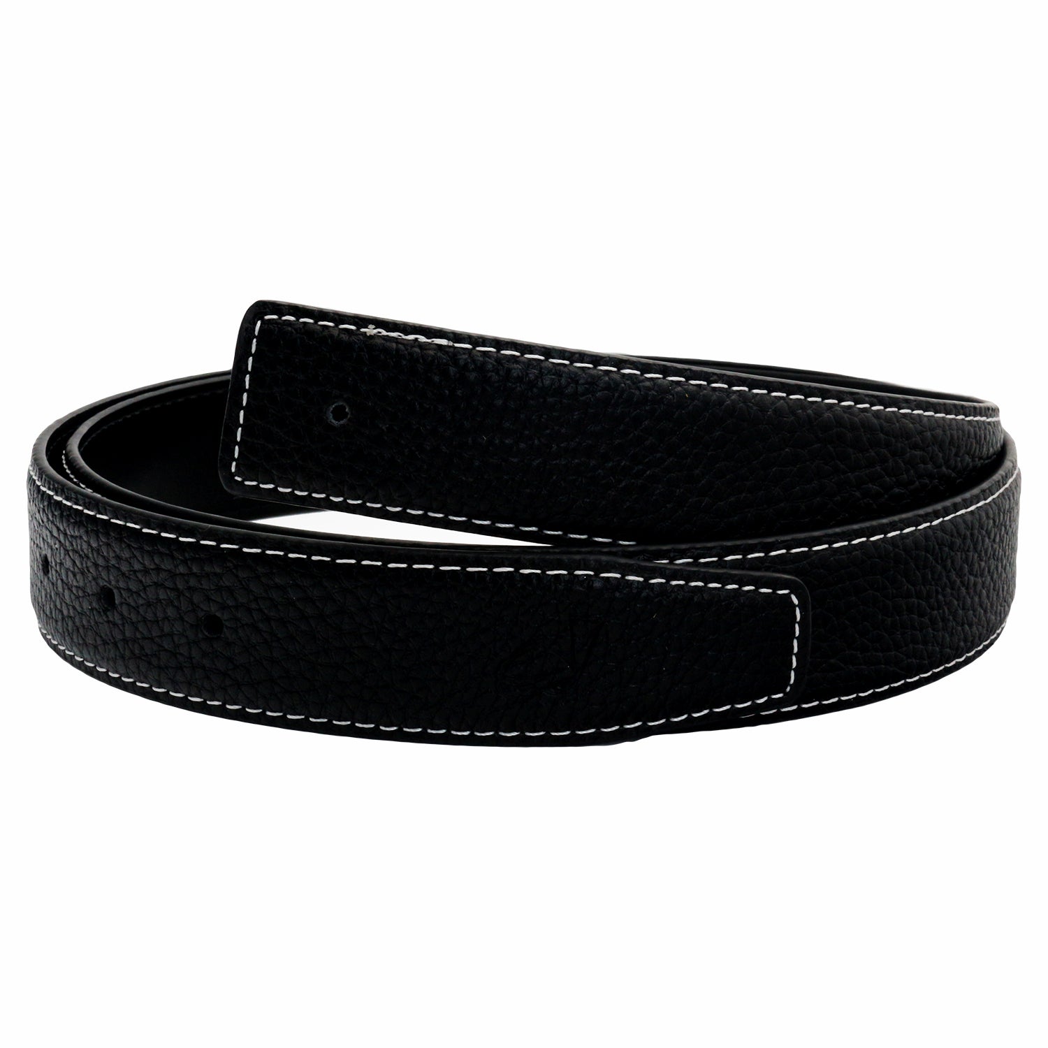 QHA Mens Leather Belts Genuine Replacement Belt Strap for H Buckle 32mm Wide Q03