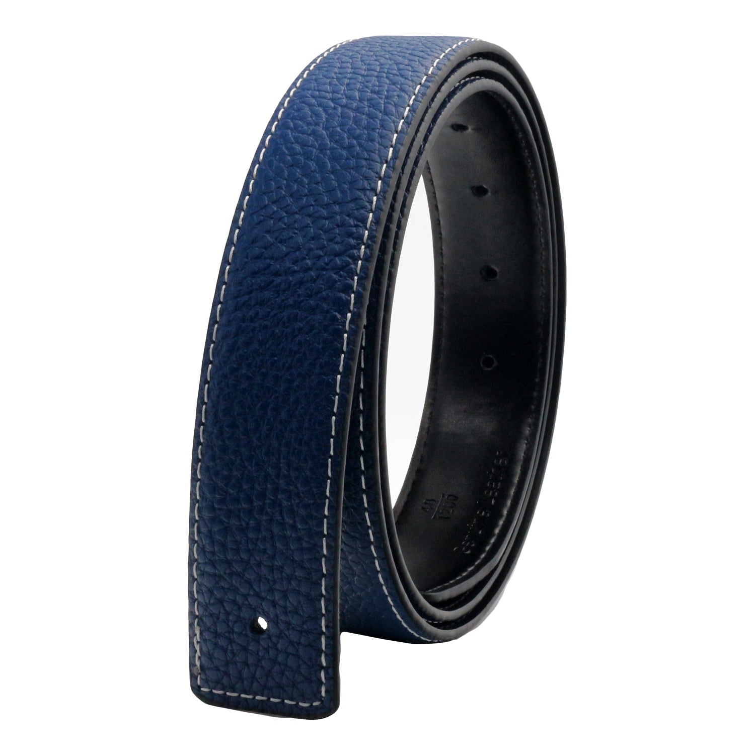 QHA Mens Leather Belts Genuine Replacement Belt Strap for H Buckle 32mm Wide Q03
