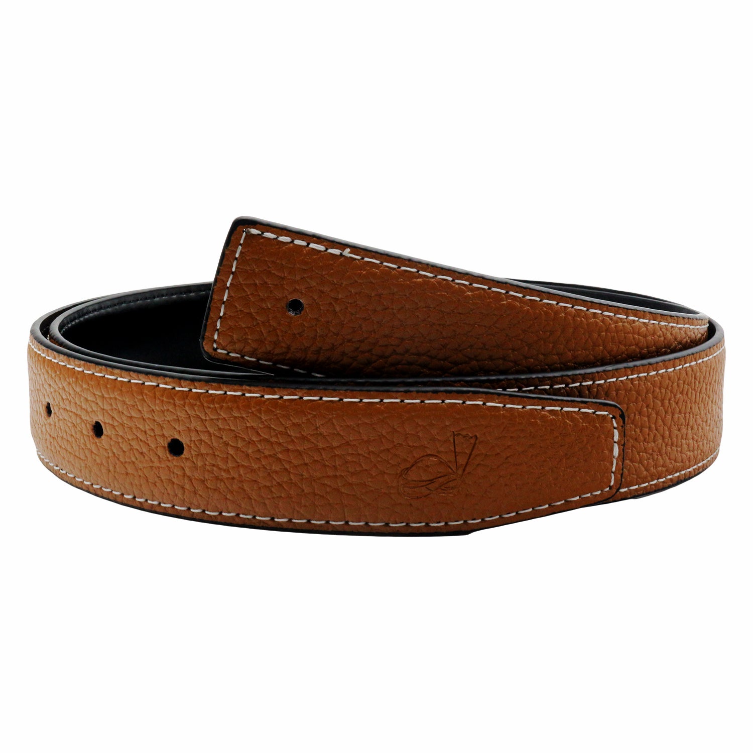 QHA Mens Leather Belts Genuine Replacement Belt Strap for H Buckle 32mm Wide Q03