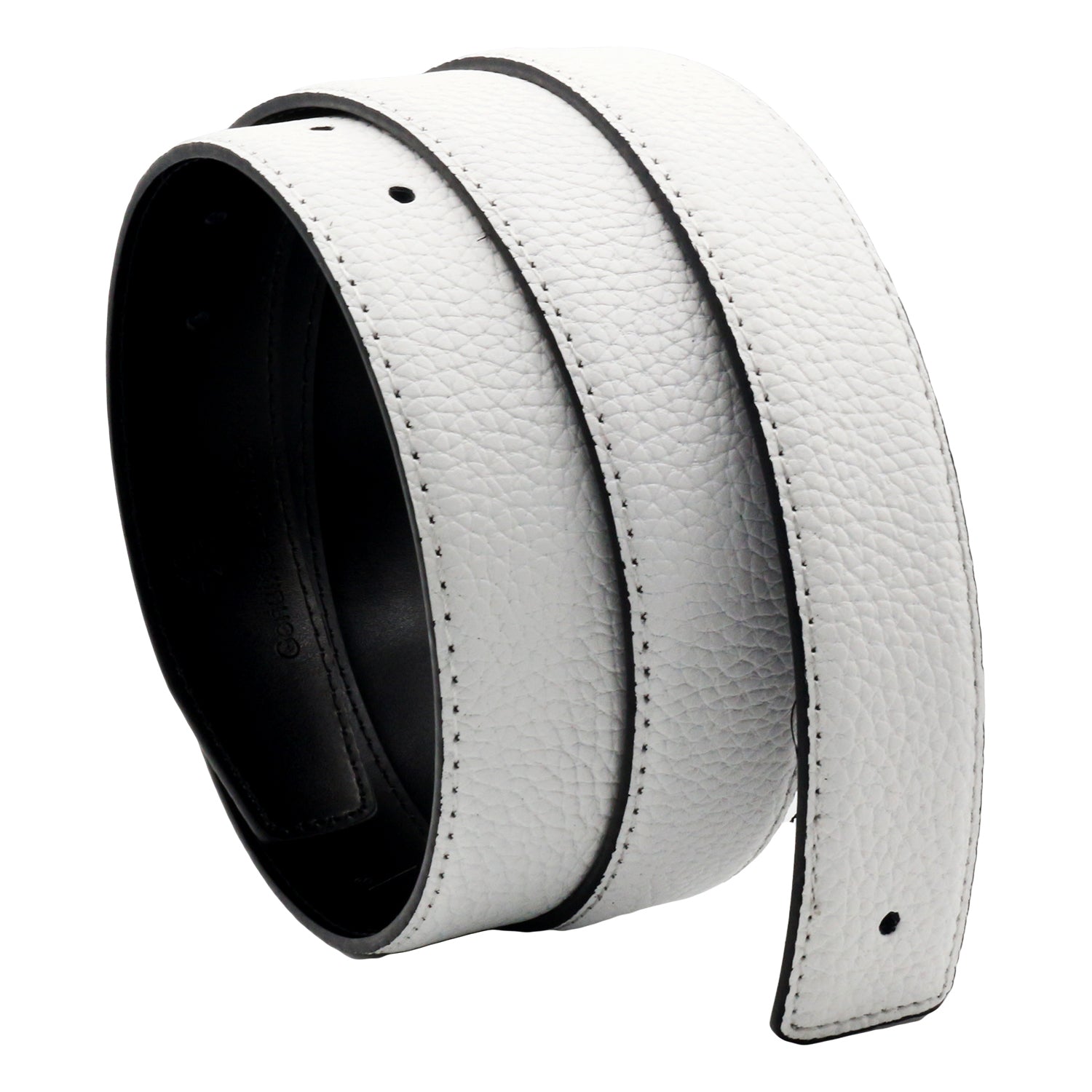 QHA Mens Leather Belts Genuine Replacement Belt Strap for H Buckle 32mm Wide Q03