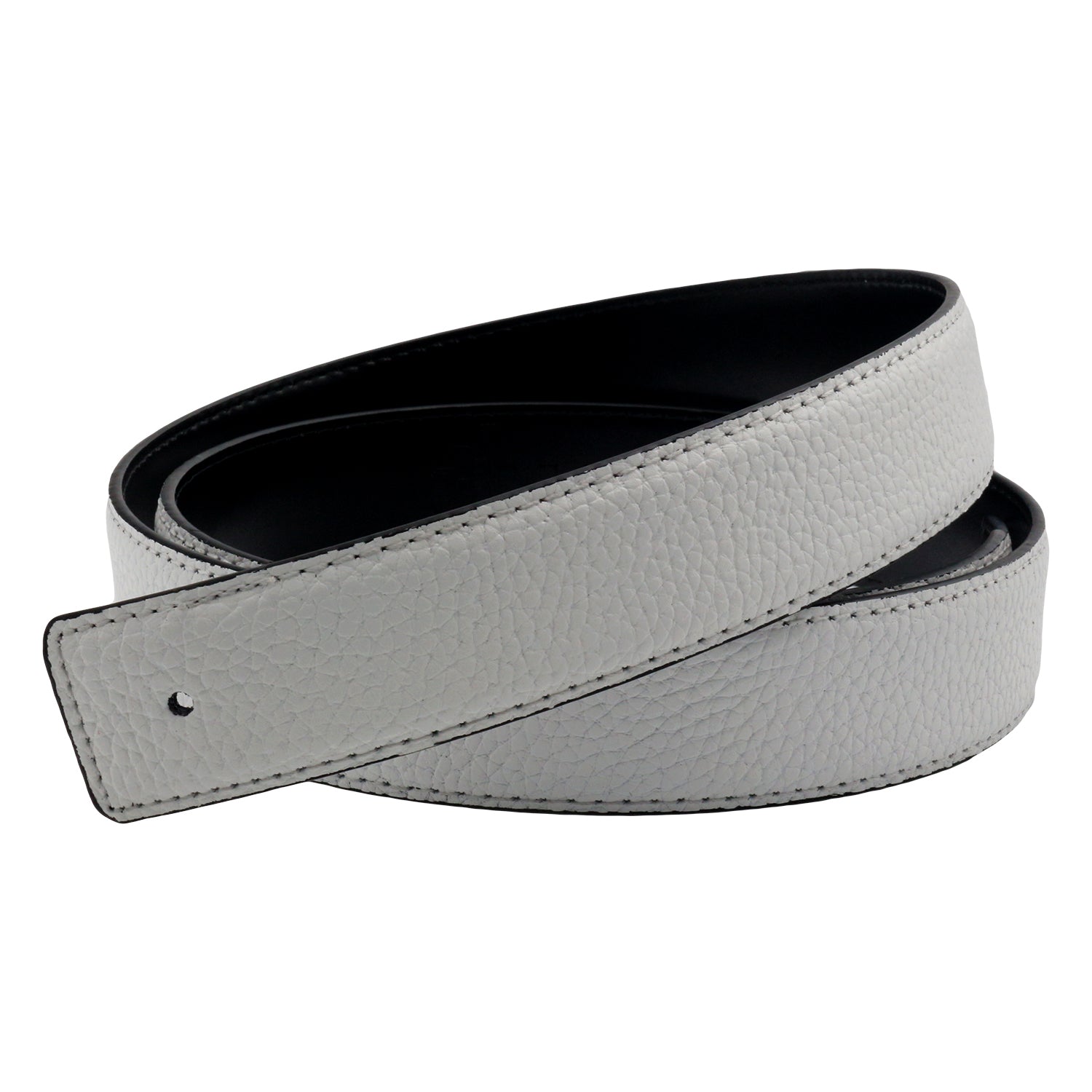 QHA Mens Leather Belts Genuine Replacement Belt Strap for H Buckle 32mm Wide Q03