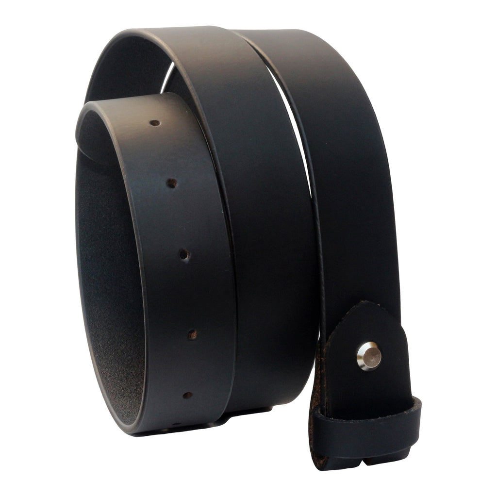 QHA Mens Real Leather Belt for Replacement Strap With Buckle Holder 38mm Q14