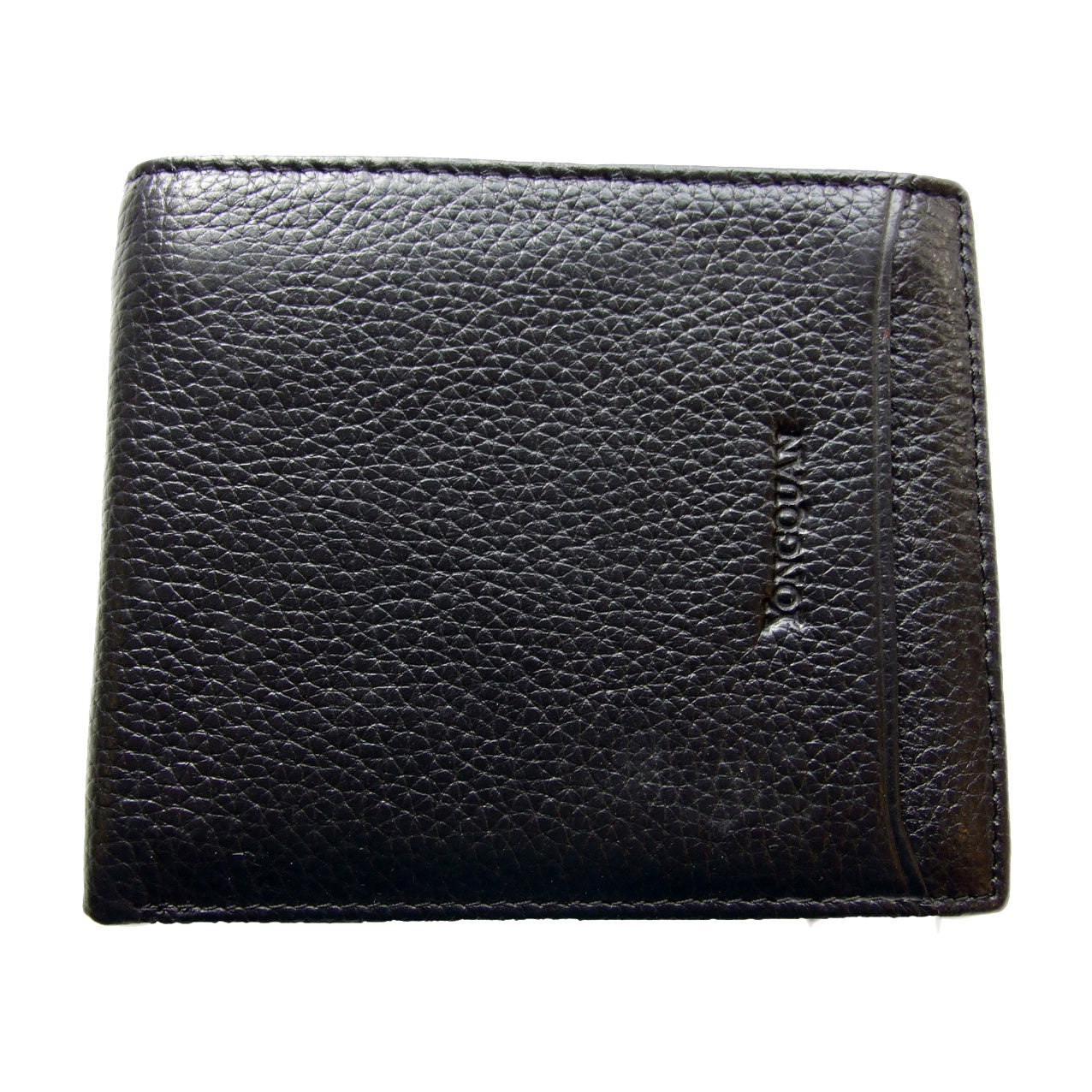 QHA Mens Wallet Real Leather Purse ID Credit Card Holder Coin Pocket Gift New W04