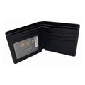 QHA Mens Real Leather Wallet ID Credit Card Holder Gift W05 - QHA UK