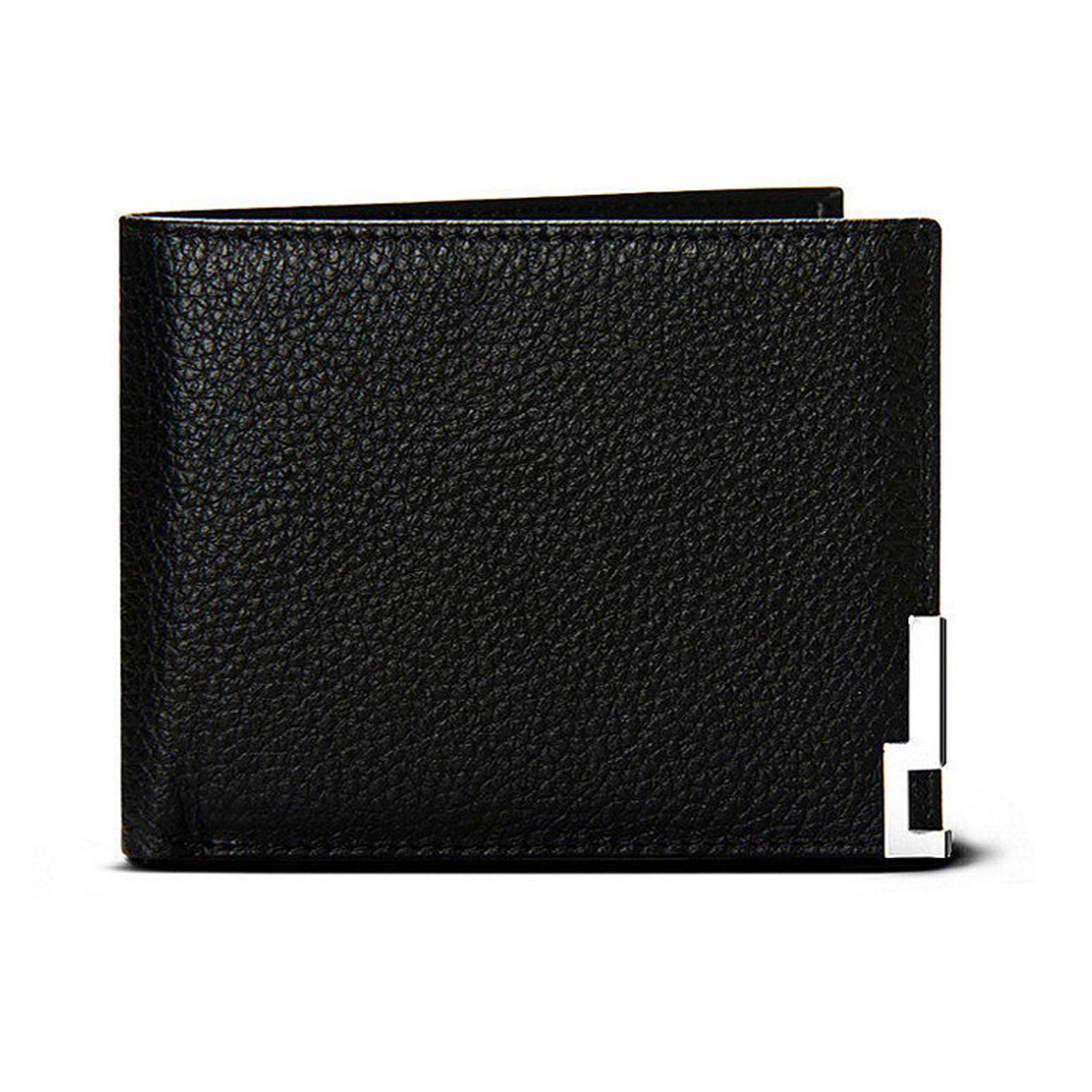 QHA Mens Wallet Real Leather Purse ID Credit Card Holder Coin Pocket Gift New W06