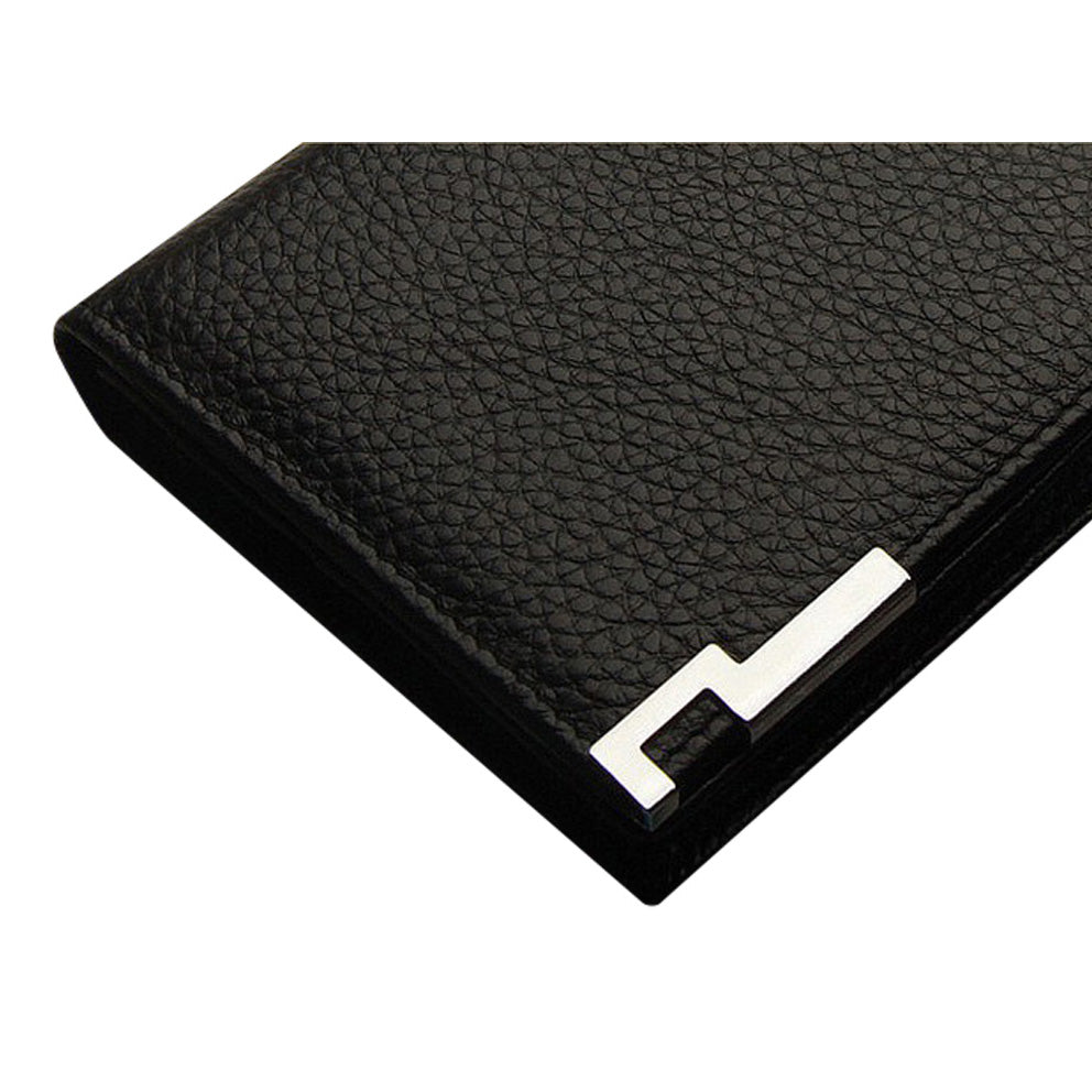 QHA Mens Wallet Real Leather Purse ID Credit Card Holder Coin Pocket Gift New W07