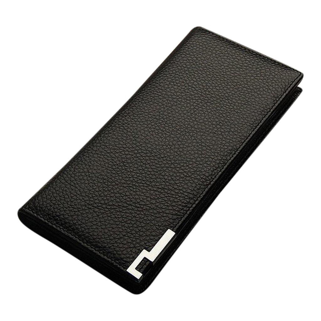 QHA Mens Wallet Real Leather Purse ID Credit Card Holder Coin Pocket Gift New W07