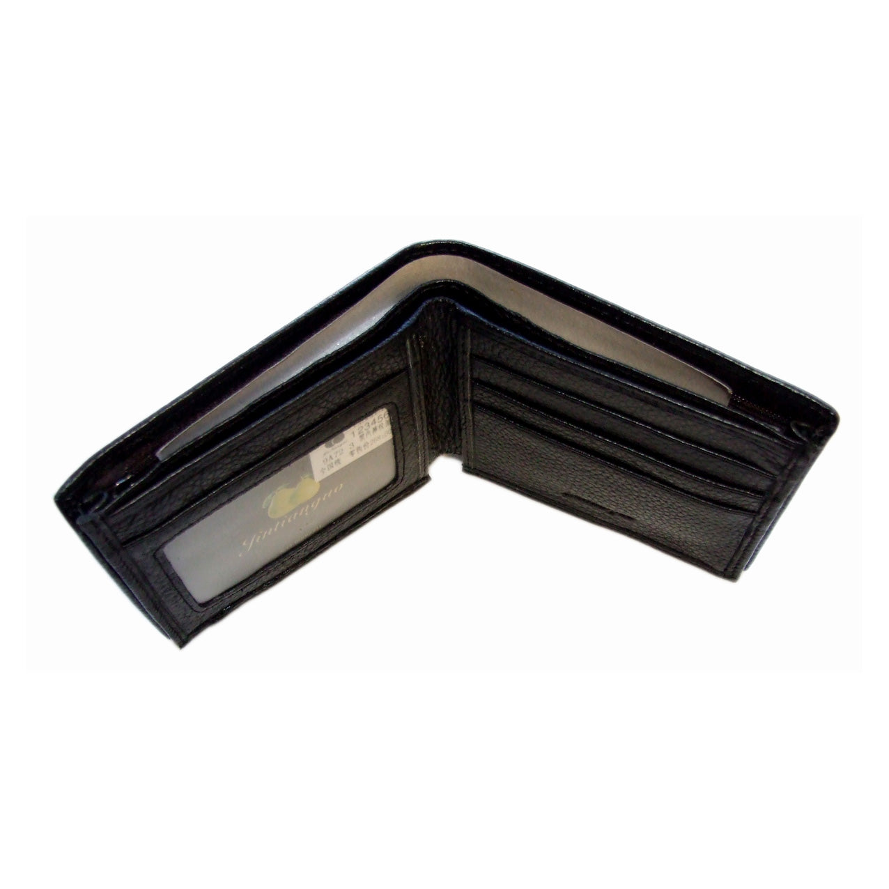QHA Mens Wallet Real Leather Purse ID Credit Card Holder Coin Pocket Gift New W08