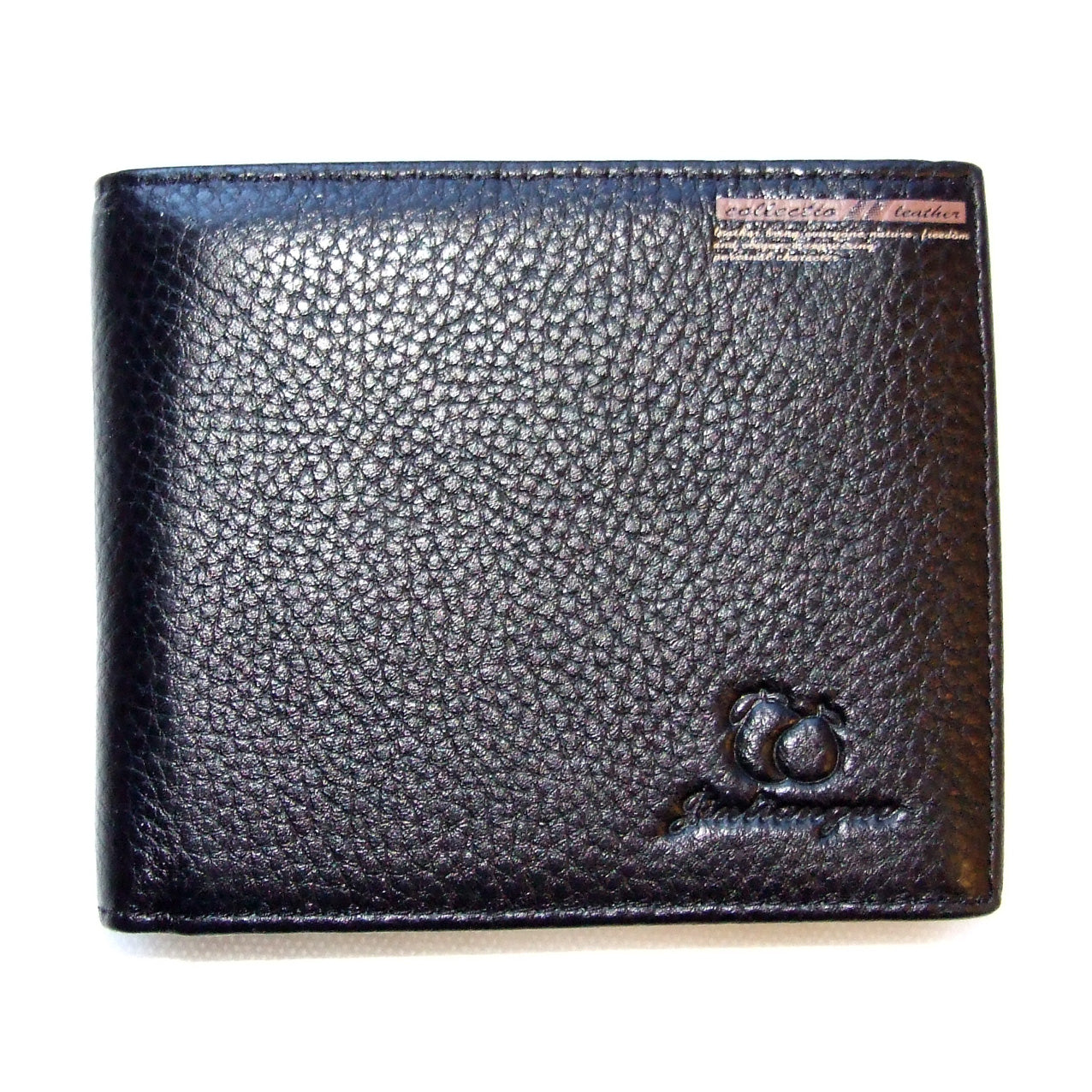 QHA Mens Wallet Real Leather Purse ID Credit Card Holder Coin Pocket Gift New W08