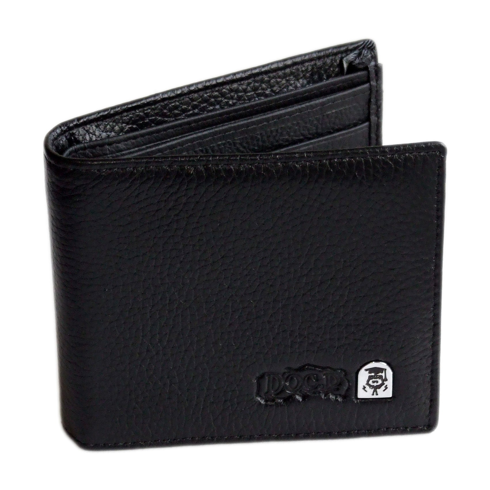 QHA Mens Wallet Real Leather Purse ID Credit Card Holder Coin Pocket Gift New W13