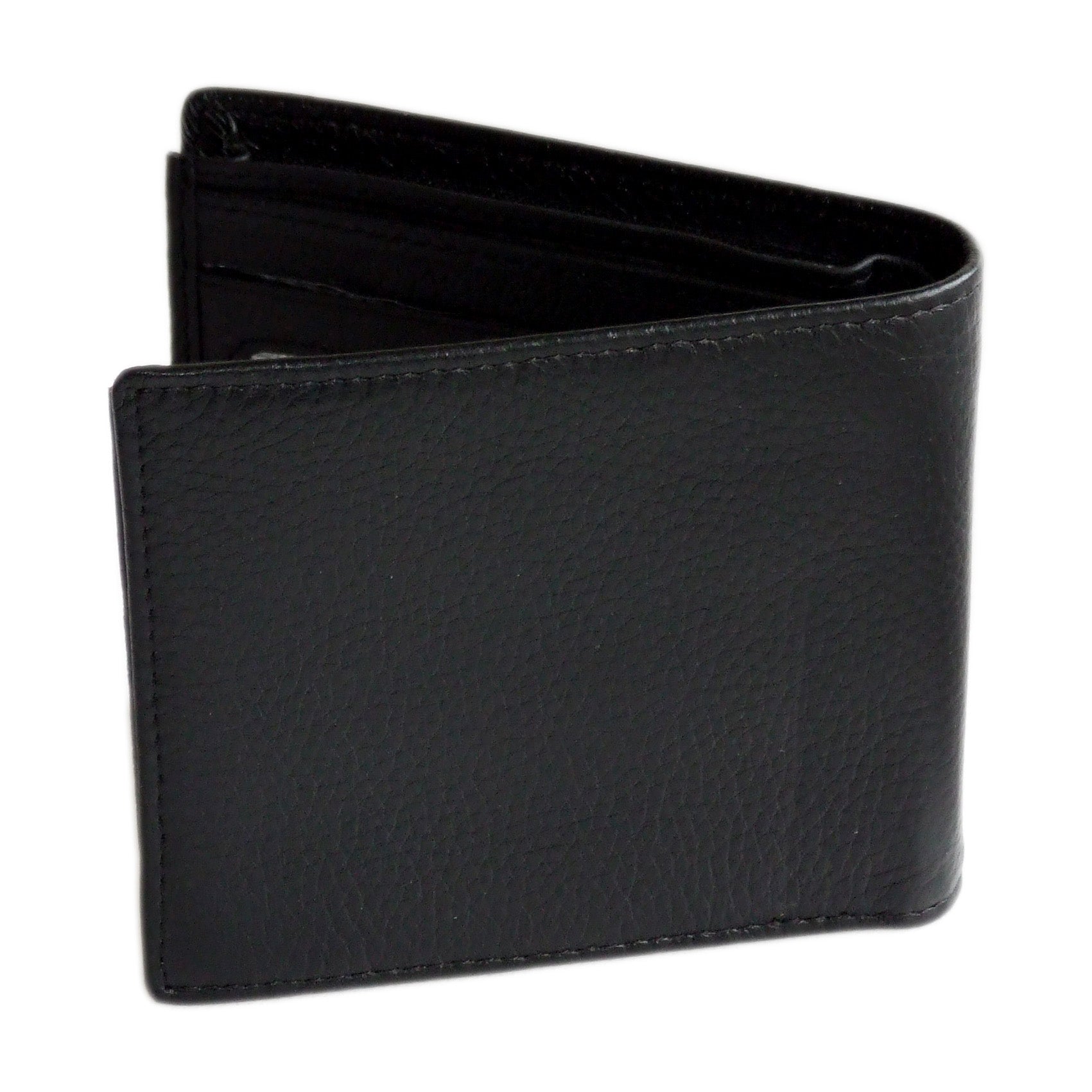 QHA Mens Wallet Real Leather Purse ID Credit Card Holder Coin Pocket Gift New W14