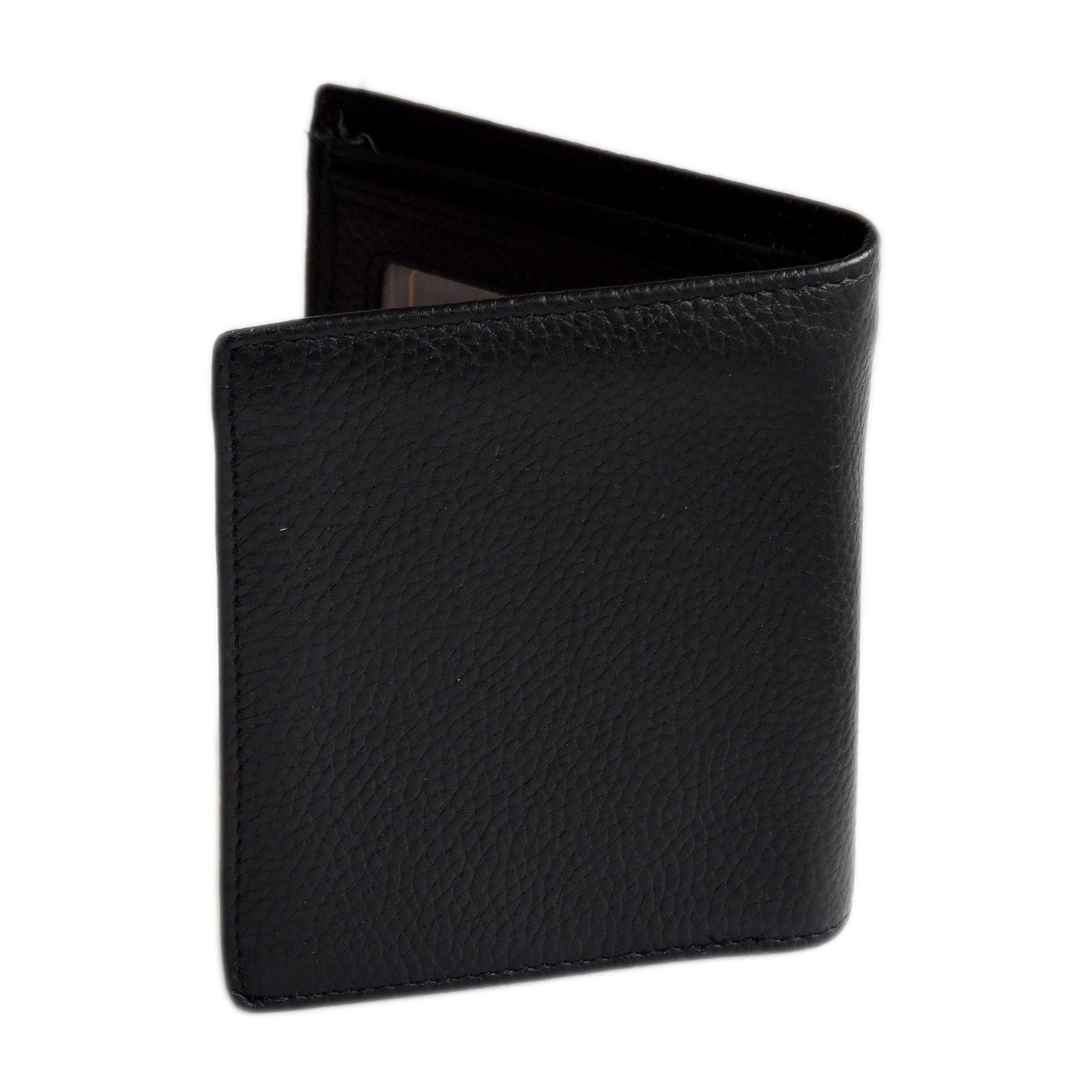 QHA Mens Wallet Real Leather Purse ID Credit Card Holder Coin Pocket Gift New W15