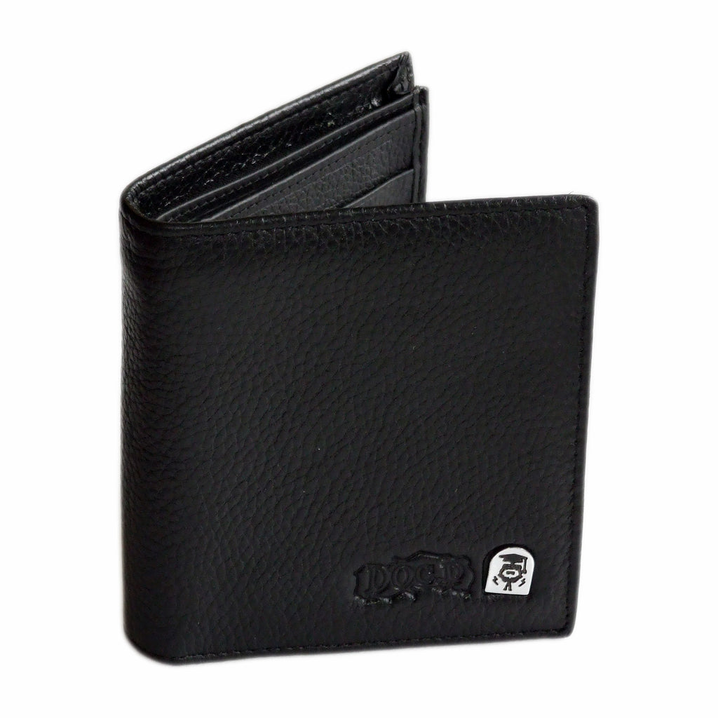 QHA Mens Wallet Real Leather Purse ID Credit Card Holder Coin Pocket Gift New W15