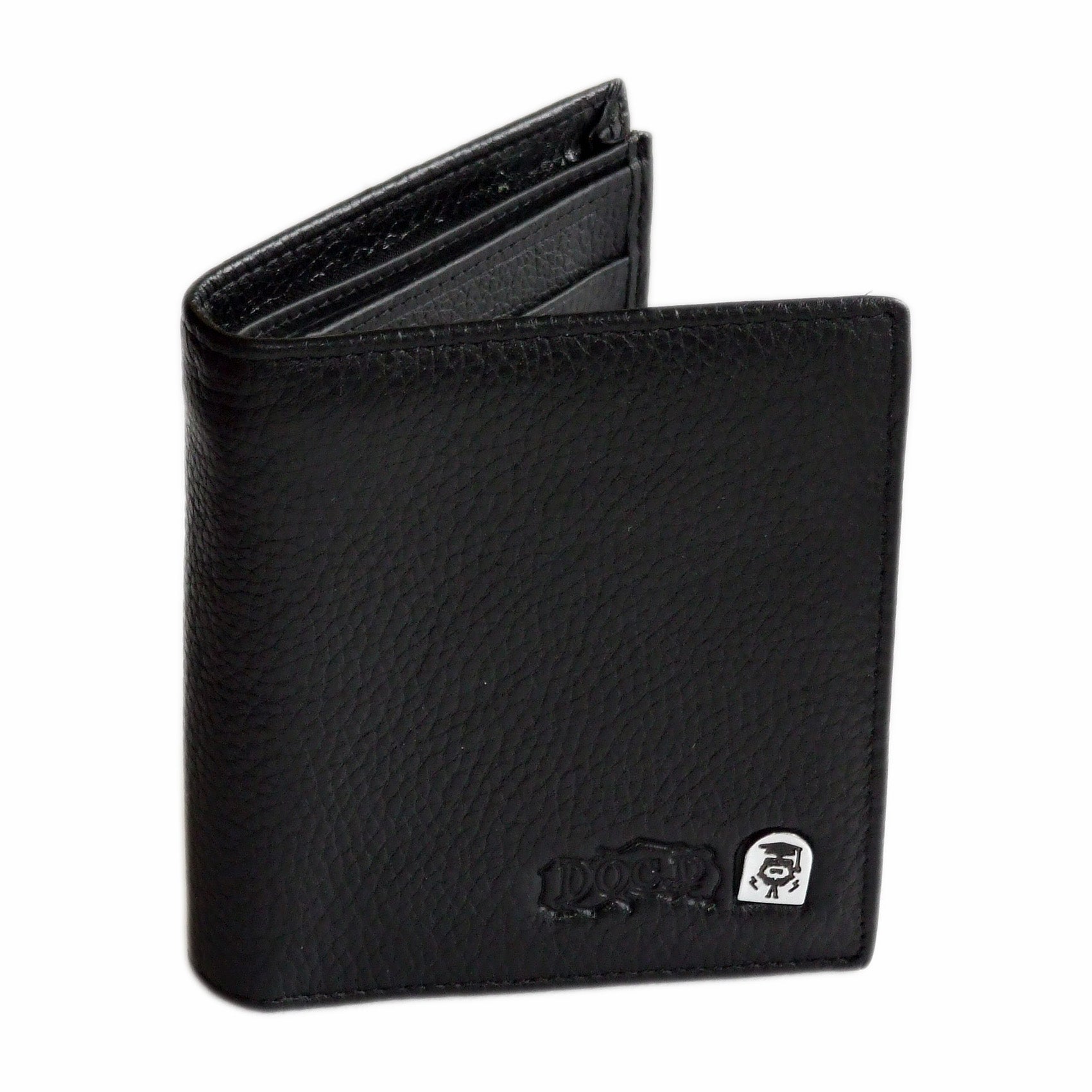 QHA Mens Wallet Real Leather Purse ID Credit Card Holder Coin Pocket Gift New W15