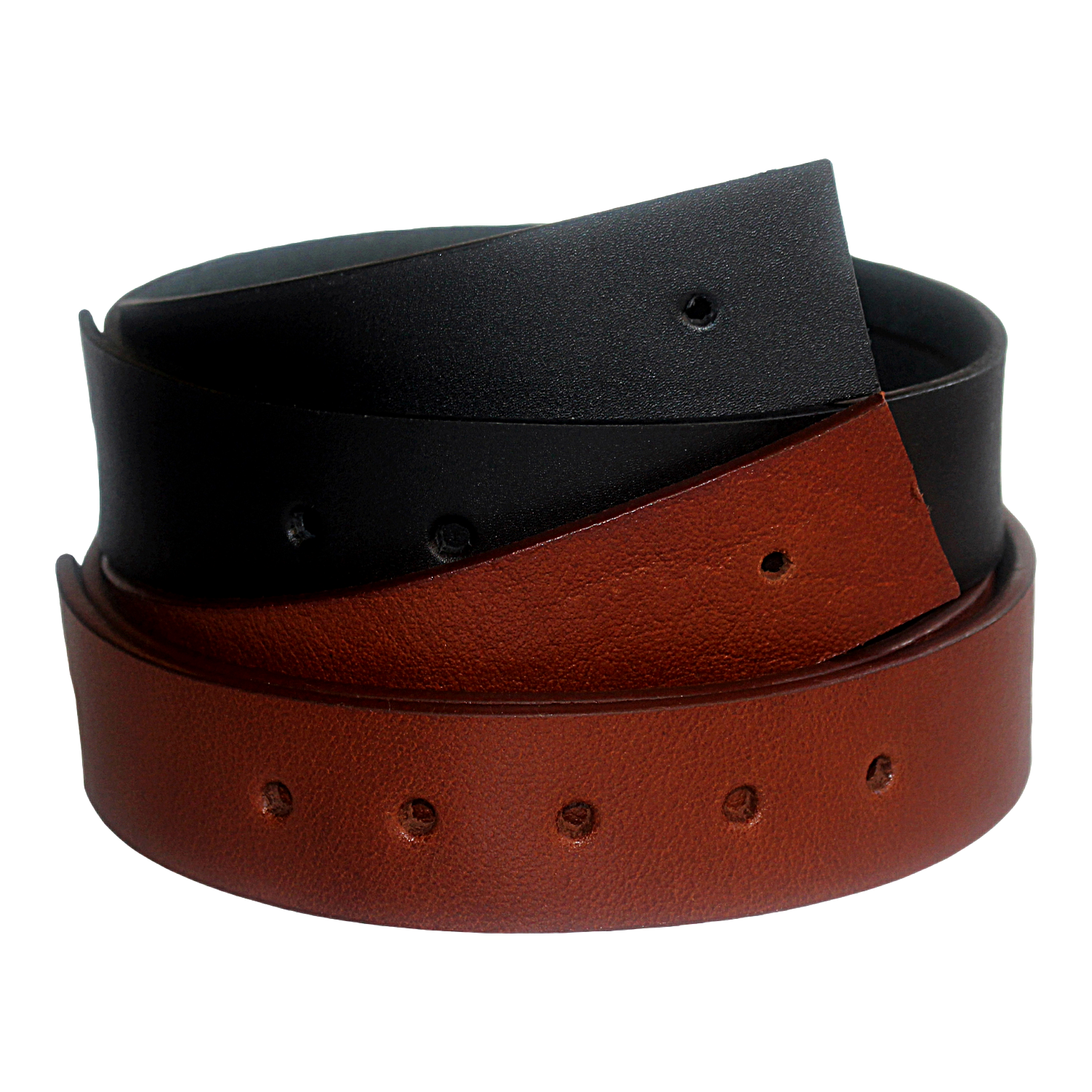 QHA Mens Full Grain Leather Belt Strap No Buckle 38mm Handmade Q52019