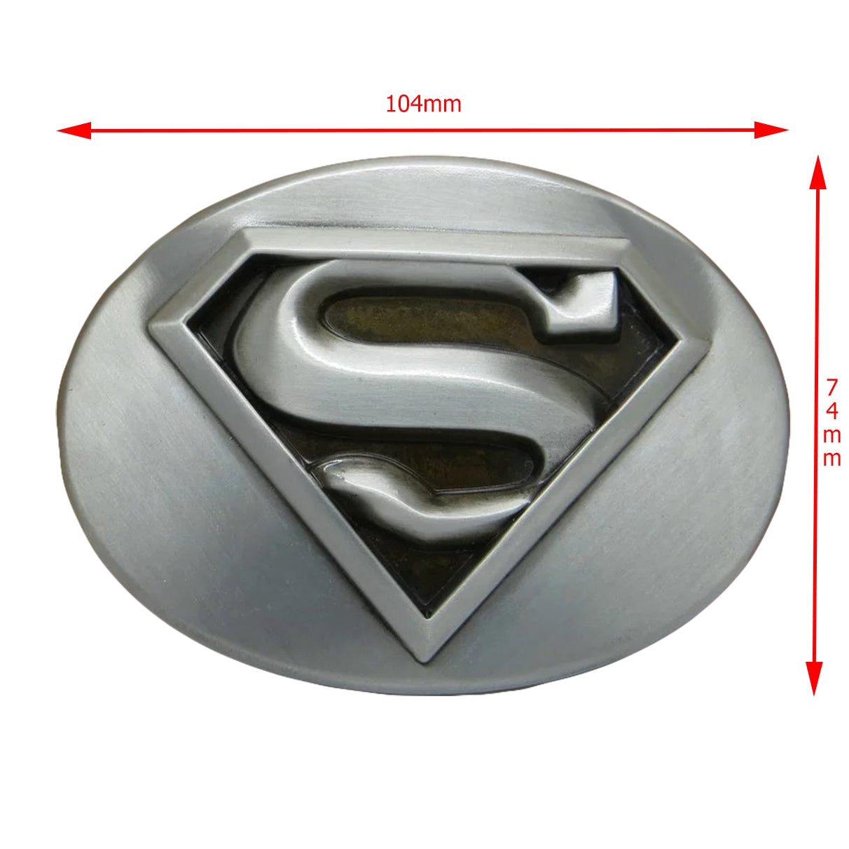 QHA Mens Cowboy Belt Buckle Replacement for 38mm Wide Snap On Belts Gift Q97A