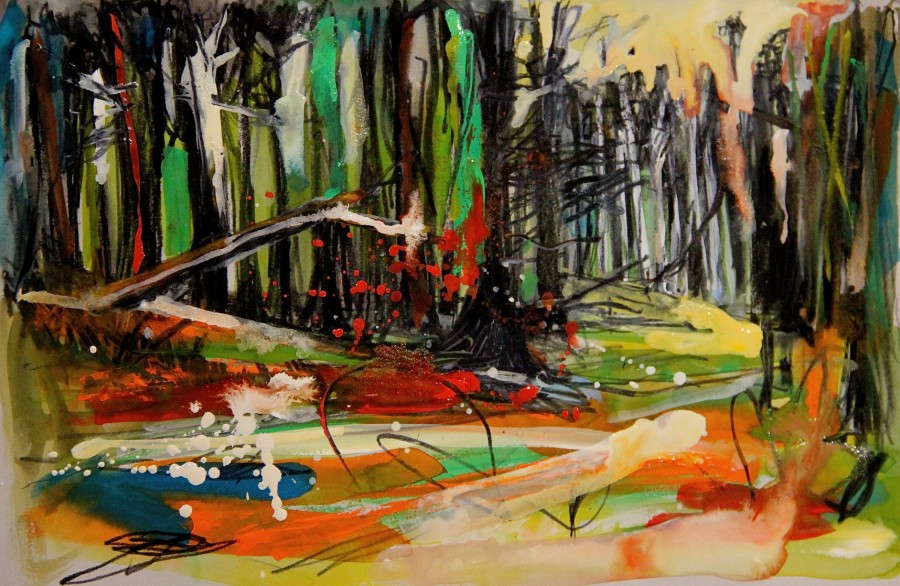 Leather Midi Satchel - Rachel Gadsden Artist Edition