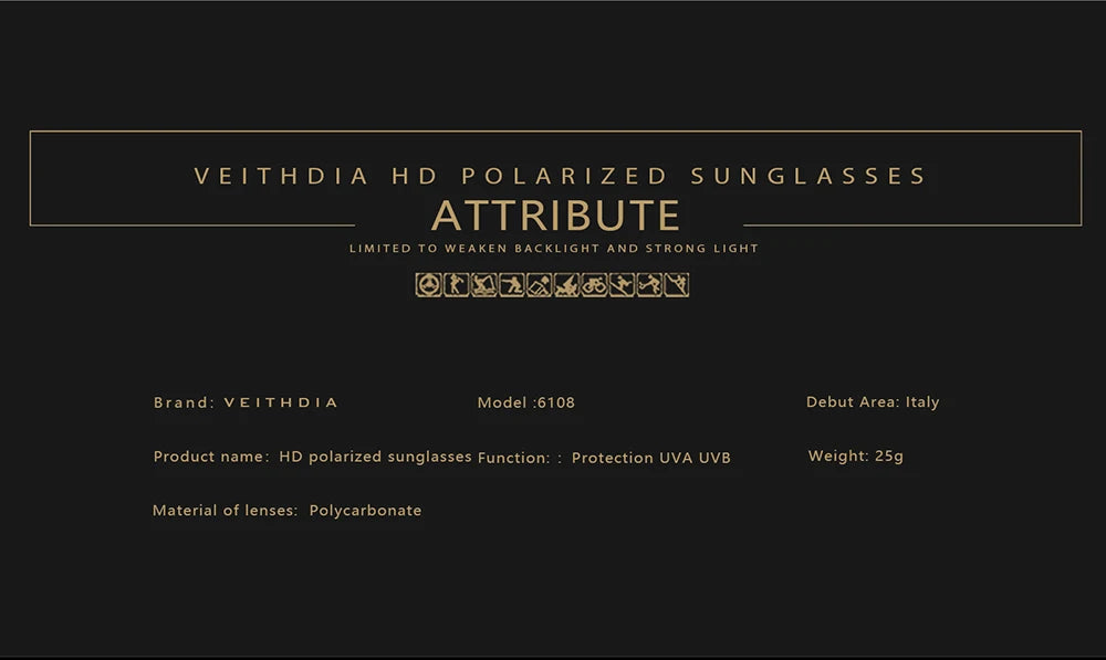 Mens Retro Square Polarized Sunglasses Men Women Aluminum TR90 UV400