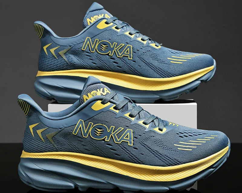 Marathon Carbon Plate Air Cushion Men Sports Running Shoes Breathable Lightweight Women's Comfortable Athletic Nonskid Sneakers