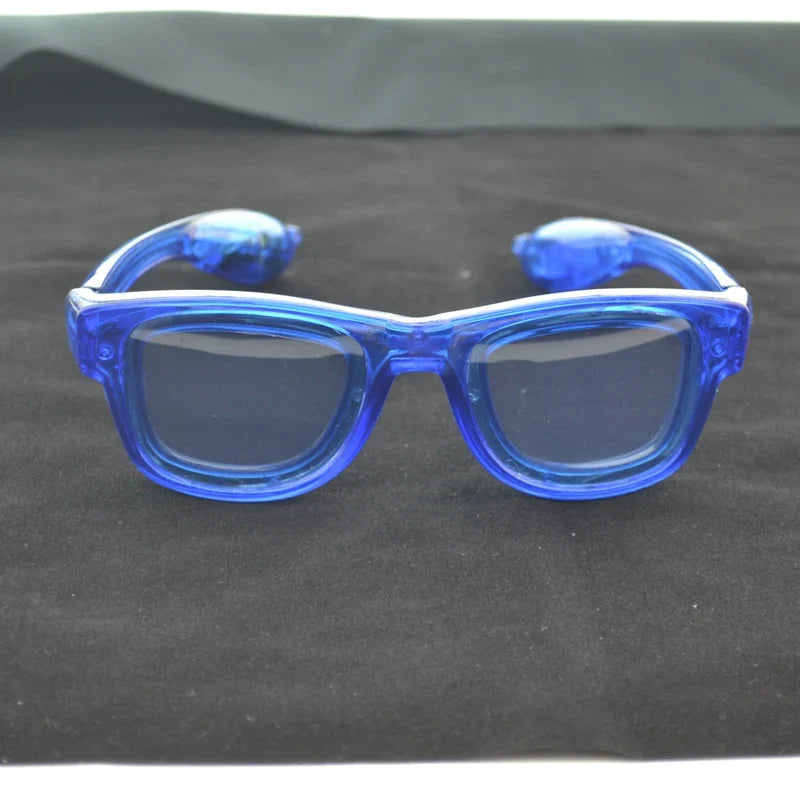LED Flashing Glow Glasses – Light-Up Rave Eyewear for EDM, Parties & Festivals (Unisex for Kids & Adults)