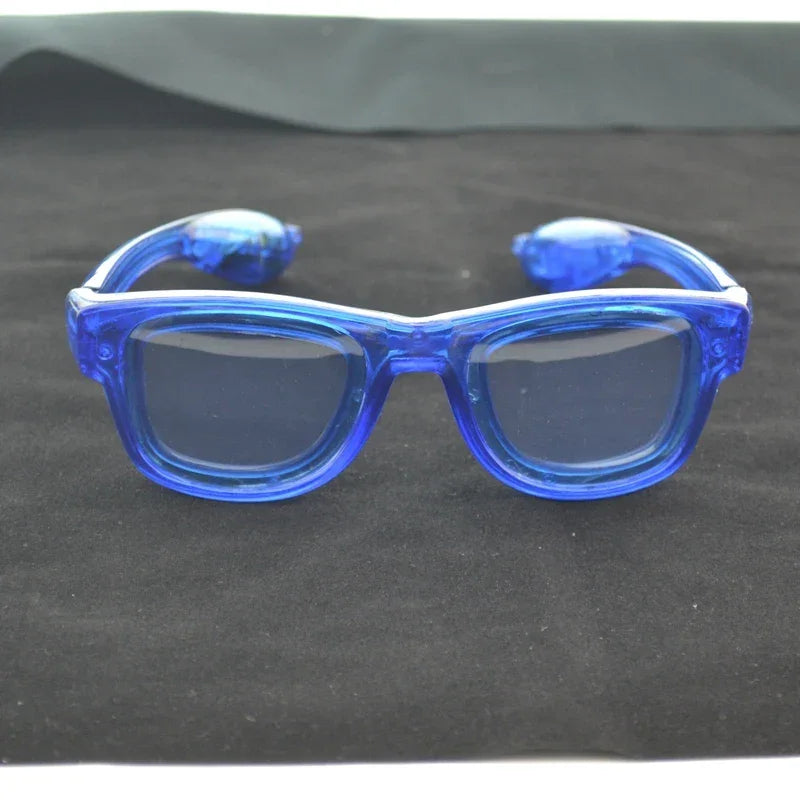 LED Flashing Glow Glasses – Light-Up Rave Eyewear for EDM, Parties & Festivals (Unisex for Kids & Adults)