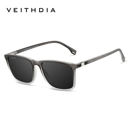 Mens Retro TR90 Polarized UV400 Vintage Square Sunglasses Unisex