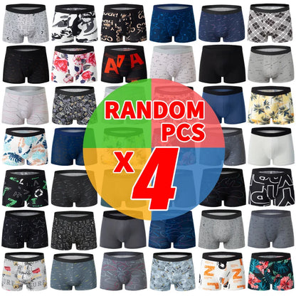 Men's Printed Board Shorts Multipack 4/5 Pcs Polyester XS-XXXL
