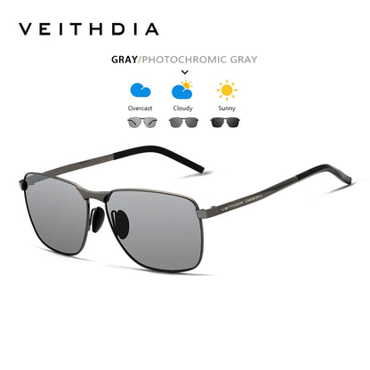 Mens Vintage Polarized UV400 Rectangle Sports Sunglasses V2462