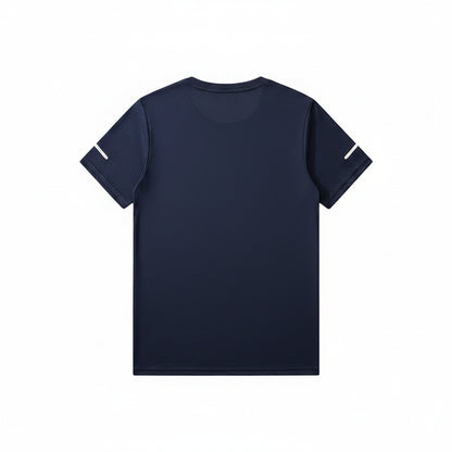 Mens Quick Dry Hiking T-Shirt Breathable Summer Sports Tee Polyester Gym