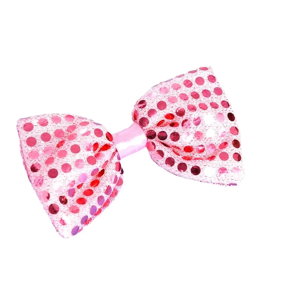 LED Sequin Fedora Hat & Glowing Necktie Set – Light-Up Festival & Party Accessories for Kids & Adults