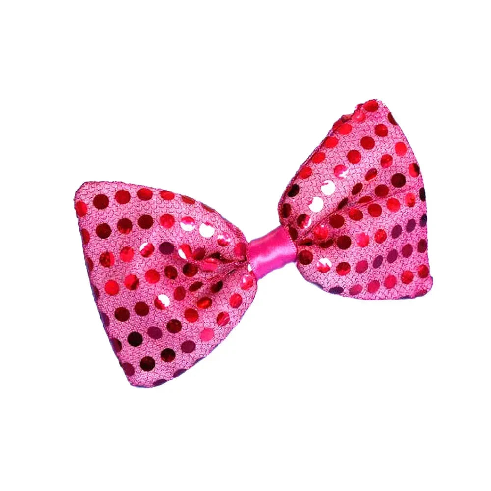 LED Sequin Fedora Hat & Glowing Necktie Set – Light-Up Festival & Party Accessories for Kids & Adults