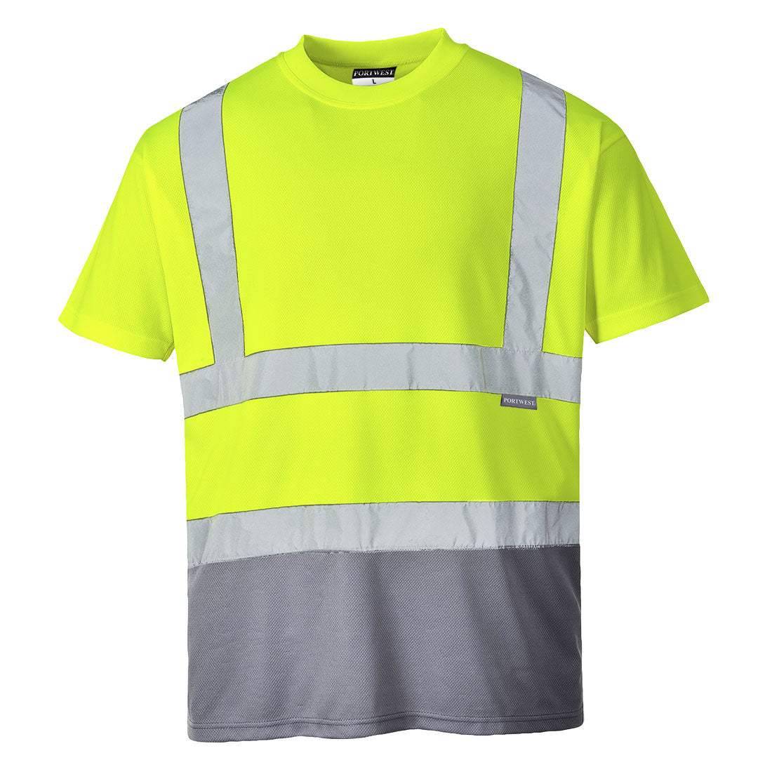 Portwest Hi-Vis Contrast T-Shirt S/S