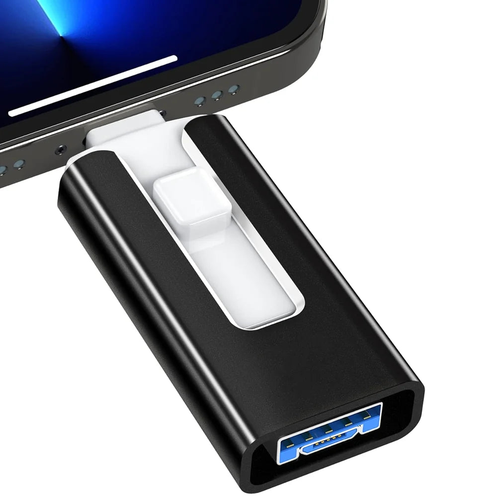 OTG USB 3.0 Flash Drive Metal Waterproof High-Speed 32GB – 2TB Storage PC & Mobile
